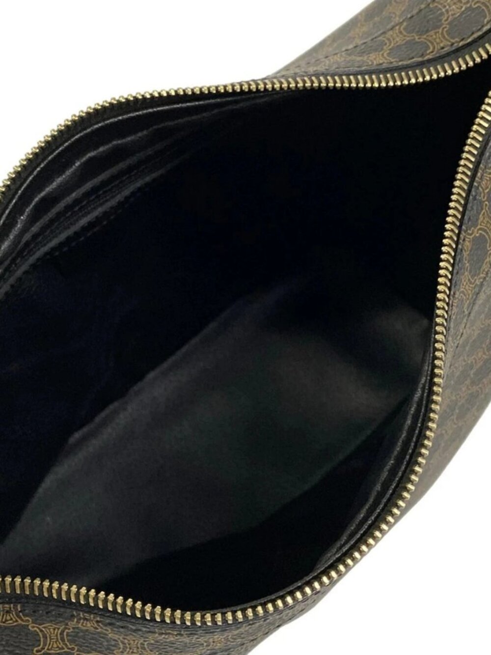 CELINE Macadam - Dark Brown Brown PVC Leather Shoulder Bag - Picture 7 of 15